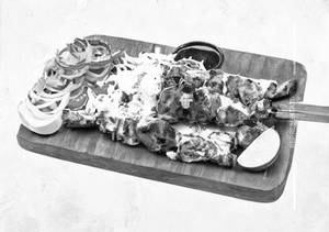 Rumali Tandoori Chicken Shawarma