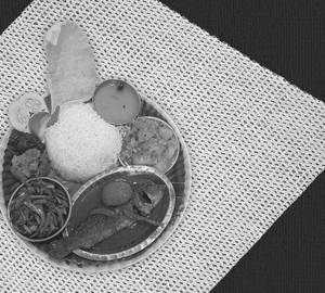 Charapona fish special thali