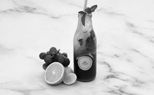 Grape And Mint Ginger Beer