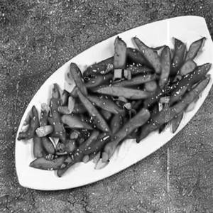 Honey chilli potato