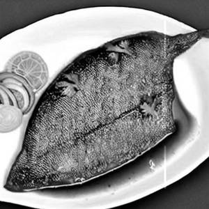Regular Pomfret Grilled Peppery