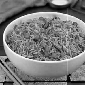 Manchurian Baby corn Schezwan Fried Rice