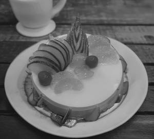 Mixed Fruit Cake Birthday Cake