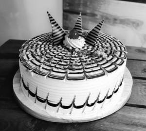 Butter Scotch Birthday Cake