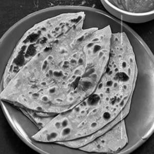 Veg Paratha Butter