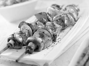 Peri Peri Mushroom Kebab