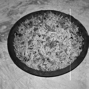 Mushroom Schezwan Rice