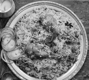 Hyderabadi Chicken Dum Biryani