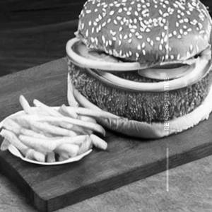 Chicken Nugget Burger Cheese