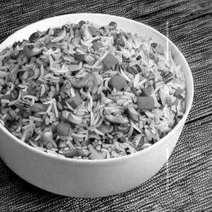 Veg Mushroom Fried Rice