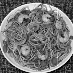 Prawns Burnt Garlic Noodles