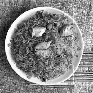 Chicken Singapore Fried Rice