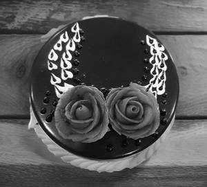 Choco Truffle Birthday Cake