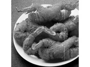 Golden Fried Prawns
