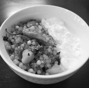 Sabudana Khichdi With Curd