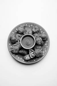 Mushroom pakoda