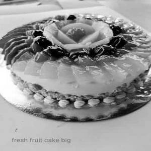 Fresh Fruit Cake Big