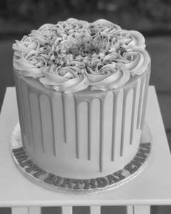 Strawberry Truffles Cake