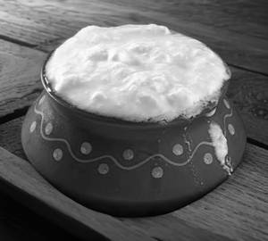 Plain curd