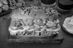 Veg Falafel Multigrain Sandwich