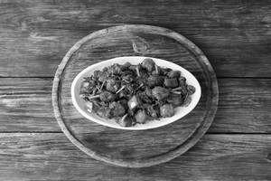 Mushroom chilli gravy