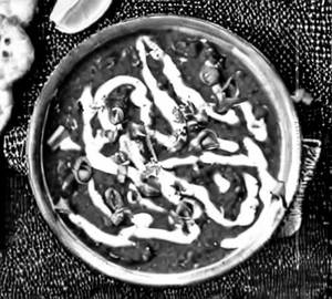 Chilli mushroom gravy