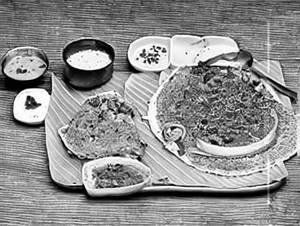 Cashewnut Rava Dosai