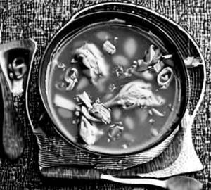 Chicken clear soup