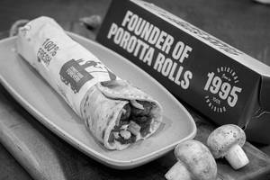 Mushroom Parotta Roll