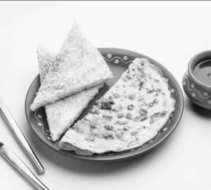 Masala Omelette With Toast