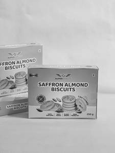 Saffron Almond Cookies
