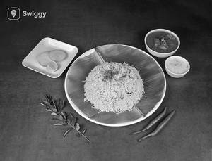 Bagara Rice With Chicken Curry