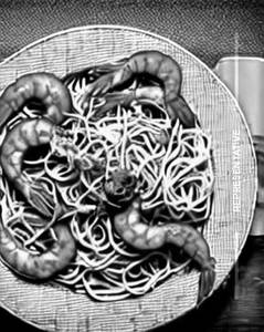 Prawns Triple Noodles