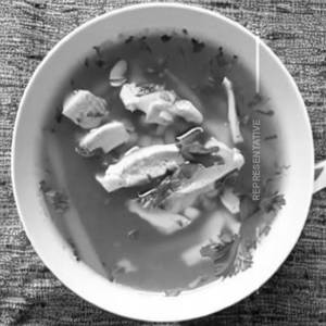 Lemon coriander chicken soup