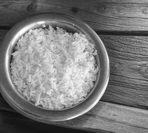 White Rice half ( No curry)