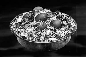 Egg Bhurji Biryani
