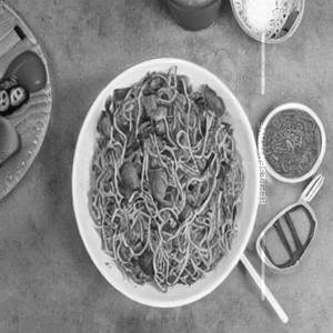 Egg Chicken Schezwan Noodles