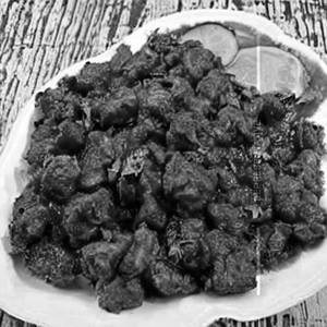 Veg Soya Pepper Fry(Mock Mutton)