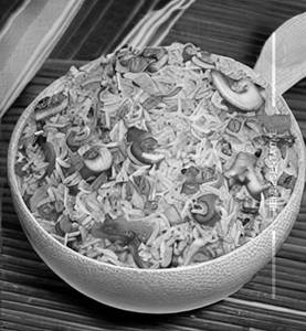 Mushroom Fried Rice [basmati]