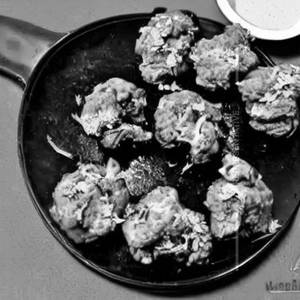 Chicken  Murgh -Mushroom  Kabab