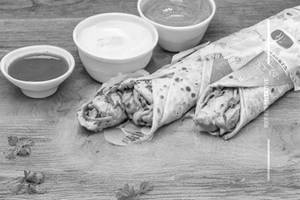 Egg chicken roll