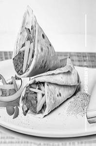 Paneer wrap