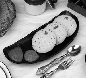 Khaman Idli  Chutney Sambar (3 Pcs)