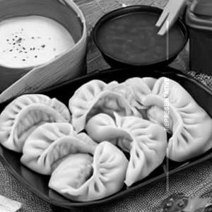 Cheese Momo Pan Tossed                             