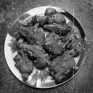 Hot Garlic Chicken Dry