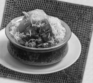 Kolkata mutton biryani 1pc