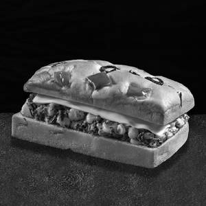 Spinach And Corn Sandwich
