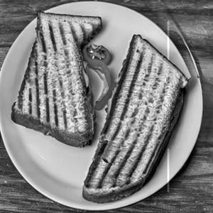 Capsicum Onion Cheese Sandwich