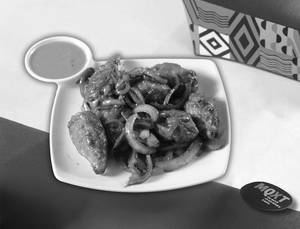 Veg Pan Fried Momo (5 Pcs)