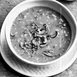 Veg Mushroom Soup 